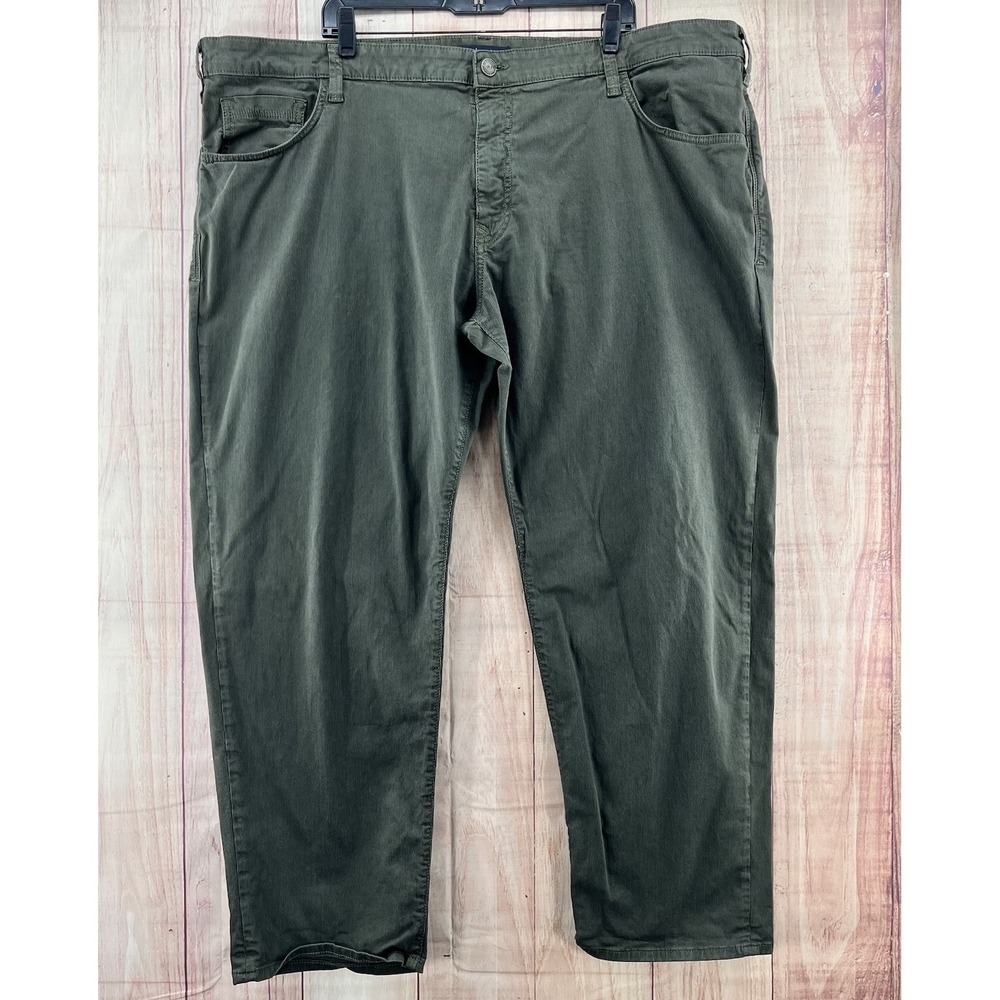 Mavi Jeans Mens Sz 48x30 Olive Green Pants Matt‎ Relaxed Straight Leg Modern